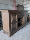 Ashley Wyndahl Dining Server Buffet Sideboard Cabinet Brown Solid Wood Storage