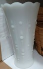 2 Vintage Mid Century Modern 1960 s Anchor Hocking Milk Glass Vase