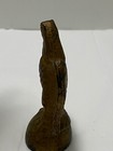 Eagle Vintage Cast Iron Flag Pole Topper Furniture Architectural Finial Old Gold