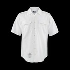 U s Military Issue Army Men s White Dress Shirt Short Sleeve Medium Size 16 1 2