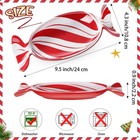 Teenyyou 8 Pcs Christmas Candy Dish Melamine Christmas Serving Tray Fruit Desser
