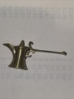 Eugene Kupjack Miniature Brass Dallah     Arabic Coffee Pot Collectible