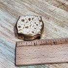 Vintage Stratton Gold Tone Pill Box Trinket Snuff