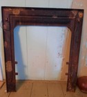 Mid 19th Century Cast Iron Fireplace Surround  30 25x26 75 Od   25 25x20 Id  