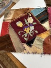 Antique Hand Sewn 1800 s Crazy Quilt Squares Nice 