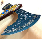 Medieval God Of War Kratos Axe Fully Handmade Replica