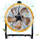 18  High Velocity Metal Drum Fan  Heavy-duty 4 Speeds Commercial  Industrial Use