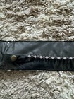 Dressage Bridle Browband Black With Pink And Purple Crystals Horse Size 16 In