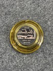 Vintage Hotel New Frontier Las Vegas Casino Glass Ashtray Yellow amber 1950   s