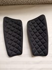 Cl Carbonlife New Black Carbon Fiber Soccer Shin Guards  Size Large