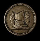 Lincoln Silver Medal Broken Column J-pr-38 Variety King-550 Token