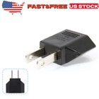 5x New Eu Euro Europe To Us Usa Power Jack Wall Plug Converter Travel Adapter