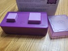 Creative Memories Fancy Square Maker Paper Punch Set 7 8    1 1 8  W  Case