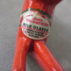 Vintage 3  Wooden Nils Olsson Dala Horse Hand Carved Painted   Paperwork Sweden