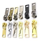 No  5 Zipper Pulle Metal Tooth Repair Replacement Kit Zip Fixer Slider Clip