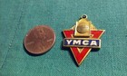 Vintage Medal Pendant Ymca 1940 s Basketball Butte Class B Gold-tone Metal Rare