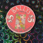  5 Ballys Casino Chip Las Vegas Nv