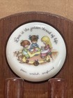 Vintage Thimble Wooden Collectors Hanging Display Rack Souvenir  Holds  4
