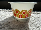 Vintage Pyrex 343 Fish Scale Arches Mixing Bowl 1 1 2 Qt Mid Century Modern Mcm