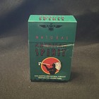 American Spirit Menthol Commemorative Pack Tin Dark Green Excellent Condition