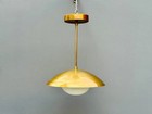 12  Dome Pendant Light Mid-century Modern Handmade Brass Ceiling Lamp Fixture