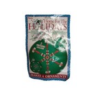 Darice Christmas  Bead  Ornament Kit  Snowflake  Makes 4 New