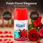 12pk Wizard 5oz Automatic Spray Refills Rose Hawaiian Retreat Apple Cinnamon