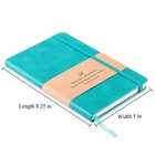 Dotted Grid Notebook journal - Dot Grid Hard Cover Notebook  Premium Thick Pa   