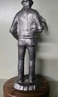 Michael A  Ricker Pewter Sculpture 1st Casting Signed 1983 Coal Miner Profession