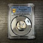 Ms66 1975-mo Mexico 20 Centavos Double Struck Error  Pcgs- Rainbow Toned