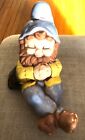 Vintage Hobbyist Ceramic  Sleeping Garden  Gnome