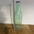 Vintage Coca Cola 24    Soda Bottle Bank Piggy Bank Coin Storage Green