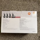 Motorola Cd4014 Digital Cordless Telephone 4 Handset Phones W  Answering Machine