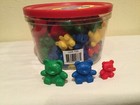 Learning Resources Three Bear Family Count sort Set  4 Colors  Euc  Complete