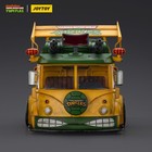 Hiplay Joytoy Tmnt-turtle Van 1 18 Car Model Fit Tmnt Series Action Figure
