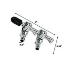 Aquaneat Aquarium Air Pump Splitter fish Tank Air Valve  Metal Stainless Stee   