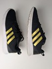 Adidas Cloudfoam Black Gold Running Shoes Women   s Us 7 Athletic Sneakers