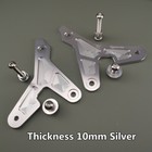 Pedal Support Rearsets Rear Set Backs For Honda Ruckus Zoomer Af58 Scooter Parts
