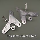Pedal Support Rearsets Rear Set Backs For Ruckus Zoomer Af58 Scooter Part Silver