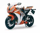2010 Honda Cbr 1000rr Orange 1 6 Scale Diecast Motorcycle Model By New Ray 49293