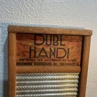 Vintage Dubl Handi Washboard Co Columbus Ohio Wash Board 18  X 8 5   free Ship