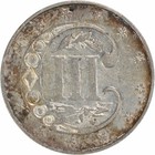1862 Three Cent Silver Au Uncertified  133
