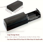 1pc Magnetic Hidden Car Key Holder Safe Storage Box Home Office Outdoor - New