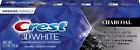 6 Pack Crest 3d White Charcoal Teeth Whitening Toothpaste  Enamel Safe 2 7 Oz