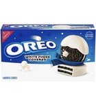2 Pk Oreo White Fudge Covered Chocolate Sandwich Cookies 8 5 Oz  Limited Edition