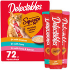 Hartz Delectables Squeeze Up Interactive Lickable Wet Cat Treat Variety Pack 0 5