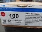 New Eaton 100 Amp 1 Phase Split Main Breaker Load Center 120 240 V Chp30b100x5