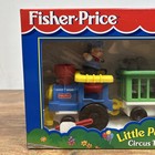 Vintage Fisher Price Little People Circus Train 1996 New Sealed Play Family