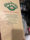 Cabbage Patch Kids 14  Boy Doll Dark Complexion Curly Hair W  Box   Papers