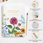 Floral Designs Watercolor Workbook With 24 Colors Paint Kit For Beginners Adults